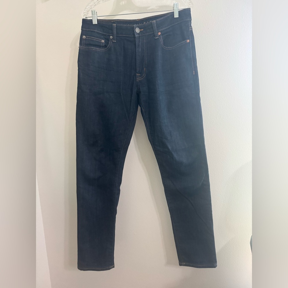 Men's Dark Blue Jeans